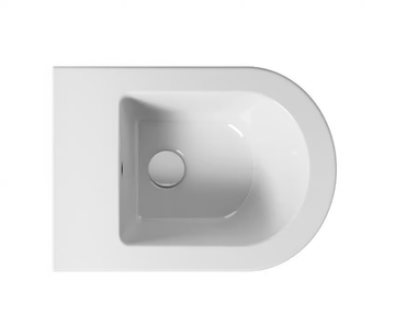 KUBE X 50/F - Wall-hung ceramic bidet with overflow by GSI ceramica - view 3